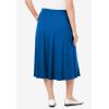Woman Within Plus Size 7-Day Knit A-Line Skirt(Deep Cobalt)