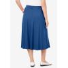 Woman Within Plus Size 7-Day Knit A-Line Skirt(Royal Navy)