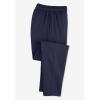 Woman Within Plus Size 7-Day Knit Straight Leg Pant Stretch Elastic Waist (Petite & Tall Available)(Red Ochre)