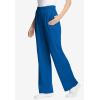 Woman Within Plus Size 7-Day Knit Wide-Leg Pull-On Pants(Deep Cobalt)