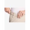 Woman Within Plus Size Adjustable Waist Chino Capri(French Blue)