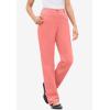 Woman Within Plus Size Perfect All-Cotton Back-Elastic Denim Jeans(Toffee)