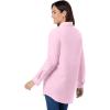 Woman Within Plus Size Perfect Long Sleeve Shirt(Original Pink)
