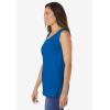 Woman Within Plus Size Perfect Scoopneck Tank (Petite Available)(Bright Cobalt)