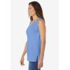 Woman Within Plus Size Perfect Scoopneck Tank (Petite Available)(French Blue)