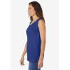 Woman Within Plus Size Perfect Scoopneck Tank (Petite Available)(Ultra Blue)
