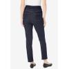 Woman Within Plus Size Pull-On Straight-Leg Gap-Free Stretch Denim Jeans(Indigo)