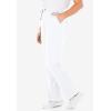 Woman Within Plus Size Sport Knit Straight-Leg Pull-On Pants(White)