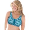 Deep Teal Fair Isle Heart