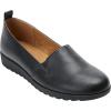 Comfortview Women’s Wide Width The June Flat(Black)