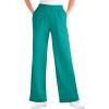 Woman Within Plus Size 7-Day Knit Wide-Leg Pull-On Pants(Waterfall)