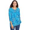 Pretty Turquoise Paisley