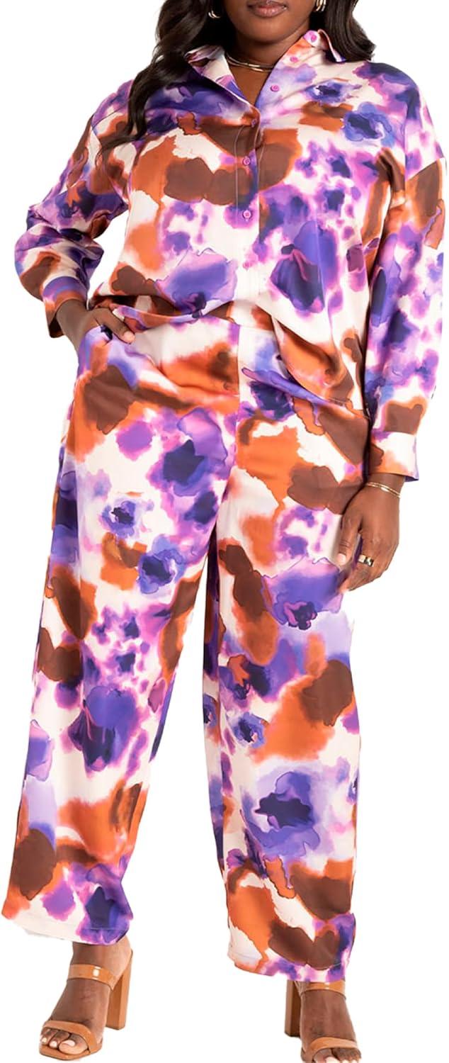 image:imageWoman Within Plus Size Perfect LongSleeve VNeck TeeFrench Blue