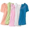 Woman Within Plus Size Crochet-Trim Knit Top(Sweet Coral)