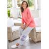 Woman Within Plus Size Fleece Sweatshirt(Bright Cobalt)