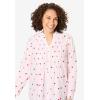 Woman Within Plus Size Perfect Pintuck Tunic(Heart Stripe Multi)