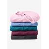 Woman Within Plus Size Rib-Knit Sherpa Hoodie Sweatshirt(Heather Charcoal)