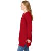 Woman Within Plus Size Side Zip Sweatshirt(Classic Red)