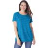 Dark Vibrant Blue Marled
