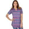 Pretty Violet Multi Stripe