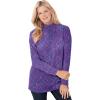 Petal Purple Floral Paisley