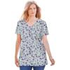 Heather Grey Pretty Floral
