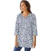 Heather Grey Pretty Floral