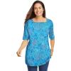 Pretty Turquoise Paisley
