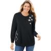 Black Sequin Star