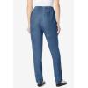 Woman Within Plus Size 7-Day Straight-Leg Elastic-Waist Denim Jean (Petite & Tall Available) – 20 T, Medium Stonewash