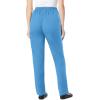Woman Within Plus Size 7-Day Straight-Leg Elastic-Waist Denim Jean (Petite & Tall Available)(Azure Blue)