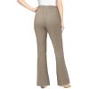 Woman Within Plus Size Fineline Stretch Denim Pull-On Bootcut Jeans(Bark)