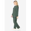 Woman Within Plus Size Fleece Sweatshirt Set(Pine)