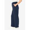 Woman Within Plus Size Knit Pull-On Drawstring Cargo Pants(Heather Charcoal)