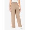 Woman Within Plus Size Knit Pull-On Drawstring Cargo Pants(New Khaki)