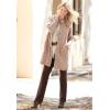 Woman Within Plus Size Marled Jacket Duster Sweater(Navy Sky Blue Marled)