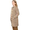 Woman Within Plus Size Marled Jacket Duster Sweater(New Khaki Chocolate Marled)