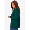 Woman Within Plus Size Perfect Long-Sleeve Cardigan Sweater(Emerald Green)