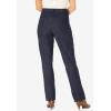 Woman Within Plus Size Perfect Relaxed All-Cotton Denim Five-Pocket Jeans(Pretty Violet)