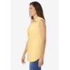 Woman Within Plus Size Perfect Sleeveless Shirt(Banana)