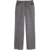 Woman Within Plus Size Perfect Wide-Leg All-Cotton Denim Five-Pocket Jeans(Black)