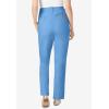 Woman Within Plus Size Petite Adjustable Waist Straight-Leg Chino(French Blue)