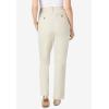 Woman Within Plus Size Petite Adjustable Waist Straight-Leg Chino(Natural Khaki)
