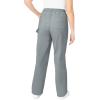 Woman Within Plus Size Petite Back-Elastic All-Cotton Denim Carpenter Jeans(Gunmetal)