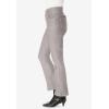 Woman Within Plus Size Pull-On Bootcut Gap-Free Stretch Denim Jeans(Grey Denim)
