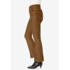 Woman Within Plus Size Pull-On Bootcut Gap-Free Stretch Denim Jeans(Toffee)