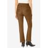 Woman Within Plus Size Pull-On Bootcut Gap-Free Stretch Denim Jeans(Toffee)