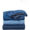 Woman Within Plus Size Straight-Leg Stretch Knit Denim Five-Pocket Jeans(Black Wash)