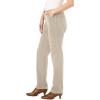 Woman Within Plus Size Stretch Corduroy Bootcut Pant(Natural Khaki)