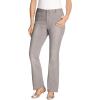 Woman Within Plus Size Stretch Denim Five-Pocket Bootcut Jeans(Black Denim)